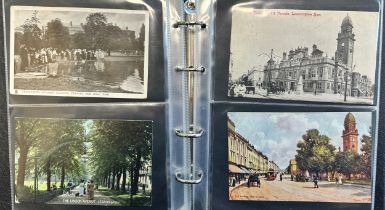 Postcards Warwick, Eastgate, Landor's House, The Porridge Pot, Lord Leycester Hospital, St Mary's