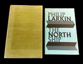 LARKIN, PHILIP. Pair of Philip Larkin poetry books, with ‘The Less Deceived’ poems by Philip Larkin,