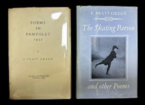 PRATT GREEN, F. Pair of Poetry books by Fred Pratt Green to include; ‘Poems in Pamphlet 1952’, The