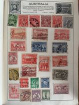 World stamp collection in childhood boxed well-filled The Novaleaf Illustrated Stamp Album (with