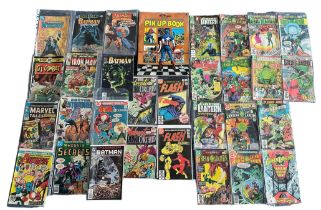 Selection of DC & Marvel Comics to include Iron Man No 191, Sgt Rock No 367, Mystery In Space No