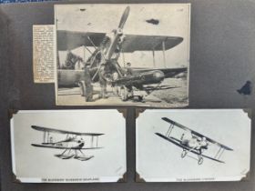 Miscellaneous collection of photographs from 1909 onwards including Royal Flying Corps, RAF, USAF