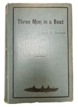 JEROME, JEROME K. ‘Three Men in a Boat’ by Jerome K Jerome, illustrations by A. Frederics. J. W.