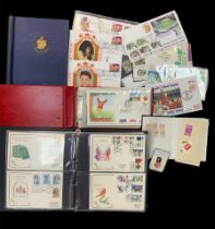 Miscellaneous collection including; 1937 Coronation stamps M and Cotswold covers (approx. 50) &