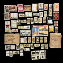 Collection of trade cards and cigarette cards, in bundles, in mixed condition with A. & B.C. Civil