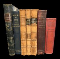 DICKENS, CHARLES. Selection of various Charles Dickens books to include; ‘The Mystery of Edwin