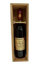 J. de Malliac 1967 armagnac, 70cl, numbered bottle in individual wooden box.