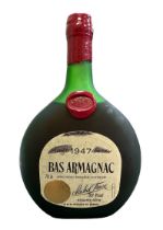 1947 Vintage Bas Armagnac from Michel Faure Nogaro - Gers, single 70cl bottle (bottled at 89°