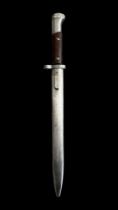 Czechoslovakia, Czech VZ-24 knife bayonet, stamped ĈSO over a to ricasso, complete with steel
