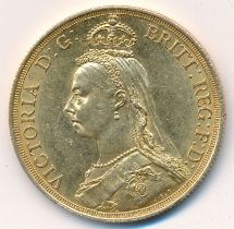 Victoria 1887 £2 good extremely fine.