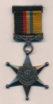Boer War, Kimberley Star 1899-1900, Mayor’s Siege Medal 1900, hallmarked silver, Birmingham. On