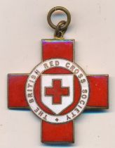 The British Red Cross Society enamel medal, named to 05325 N. SOUTTER