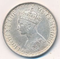 Queen Victoria 1853 Gothic florin