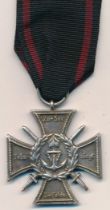 Germany, 1914-1918 German Imperial Navy Flanders Cross Marine Korps silver Medal.