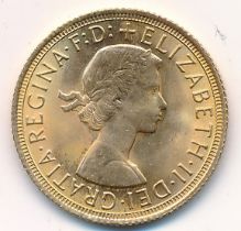 1967 full gold sovereign uncirculated