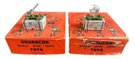 Charbens Trade boxes World Wide Series, generally excellent in good or better boxes, with Mobile