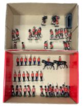 Britains soldier lead collection, generally good plus to good, with British foot and mounted