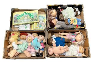 Cabbage Patch Kids collection, generally excellent to good, with Parker Bros game, Read-Along
