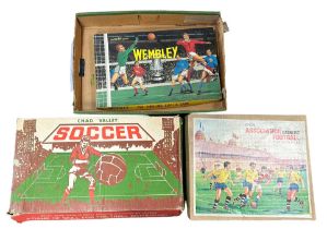 1960s onwards Football games with Ariel Games Wembley, Dekker Official Association Magnetic Football