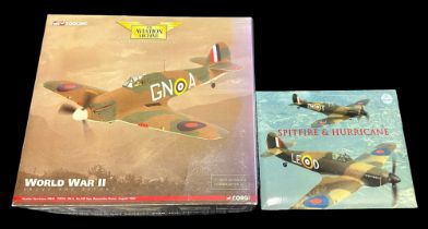 Corgi Aviation Archive 1/32nd scale Hawker Hurricane MkIA 249 Sqn Boscombe Down Lt. Nicholson VC No.