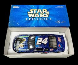 Action Racing (USA) 1/18th scale 1999 Monte Carlo race #24 Star Wars Pepsi Racing Jeff Gordon,