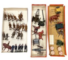 1930s onwards lead military collection, generally good plus to good, with Britains, John Hill & Co.,