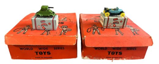 Charbens Trade boxes World Wide Series, generally excellent in good or better boxes, with 1910