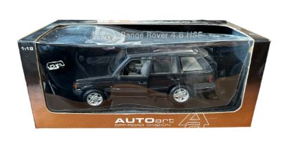 Autoart (Off-road Division) 1/18th scale Range Rover (P38) 4.6 HSE (right-hand drive) metallic black