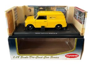 Kyosho 1/18th scale Mini Van AA No. 08193A, generally excellent in excellent to good plus window box