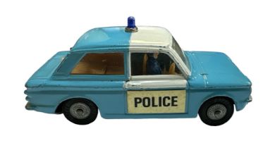 Corgi Sunbeam Imp Police car No. 506, generally excellent to good plus, light blue with part white