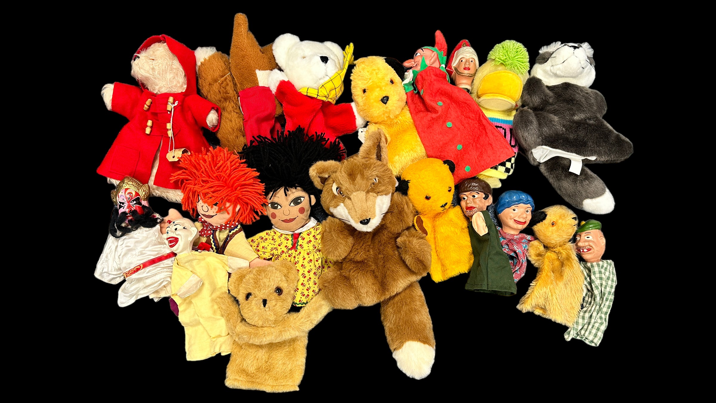 Toy puppets glove puppet collection, generally excellent to good plus ...