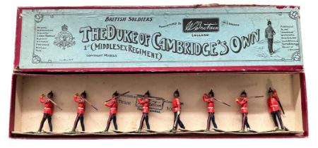 Britains Pre War The Duke of Cambridge's Own (Middlesex Regiment) No. 76, generally excellent to