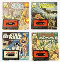 1970s onwards Star Wars books including cassette tapes (4), 24 page Read-Along book and tape