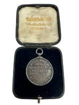 Royal Warwickshire Regiment 5th Reserve Battalion Inter Platoon football runners up medal. Inscribed