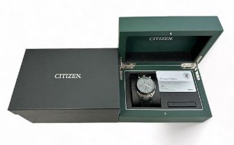 Citizen Eco-Drive Promaster Bullhead Racing Chronograph Limited Edition wristwatch, featuring a 1/