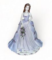 Coalport, ‘ Last in the series Lilac Time ‘ for the English Rose Collection (2000). Limited