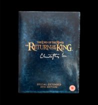 Christopher Lee (British, 1922-2015), signed copy of The Lord of The Rings The Return of the