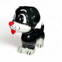 Lorna Bailey, Bengo the Dog ceramic figurine. Signed Lorna Bailey to tummy. Height 12.5cm.