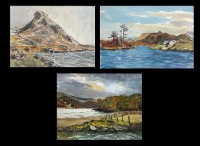 Peter Coate (British, 1926-2016) – Three watercolours by Peter Coate to include; ‘Cregannon