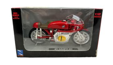 NewRay 1/12th scale MV Agusta 500 No. 42103, fairing signed (unknown), generally excellent in good