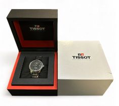 Tissot Le Locle Powermatic 80 Men's Watch, with 40mm stainless steel case with transparent back,