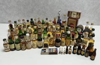 Collection of Whisky and other miniatures