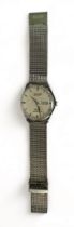 Tissot T-Heritage Visodate Powermatic 80 42mm Mens Watch, with silver opaline dial with stainless
