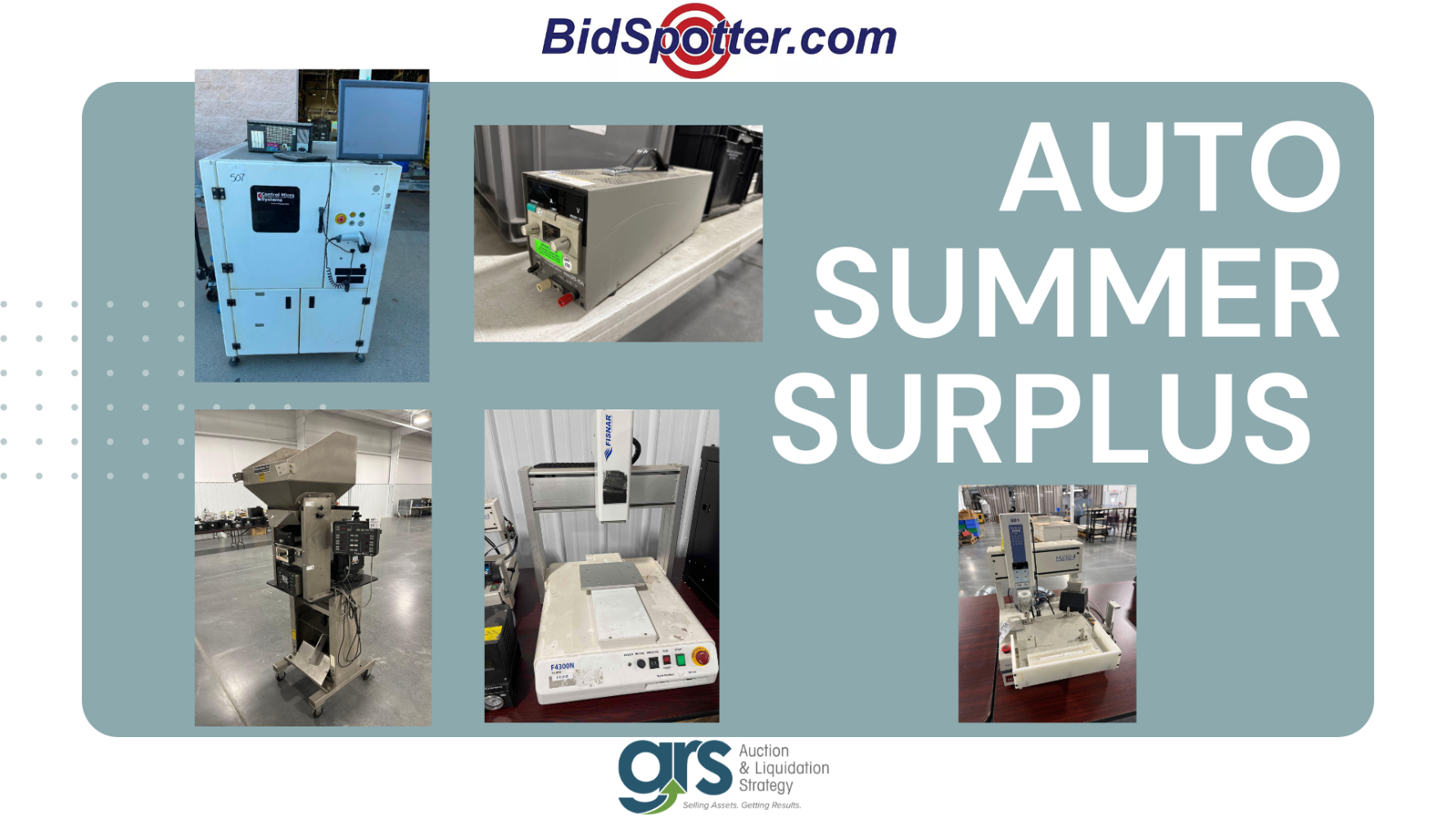 Auto Manufacturing Summer Surplus