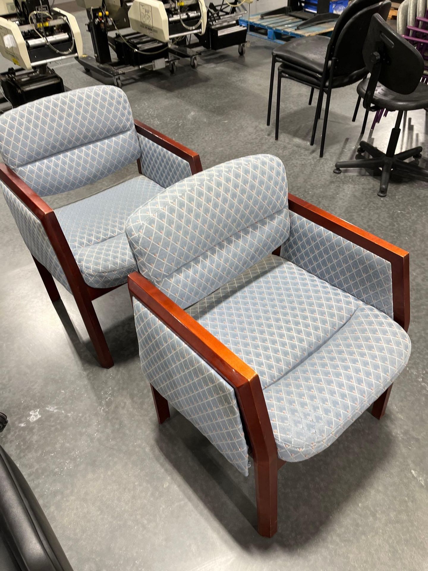 Fabric Waiting Chairs