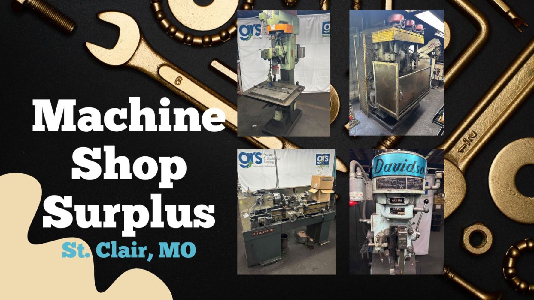 Machine Shop Surplus Equipment