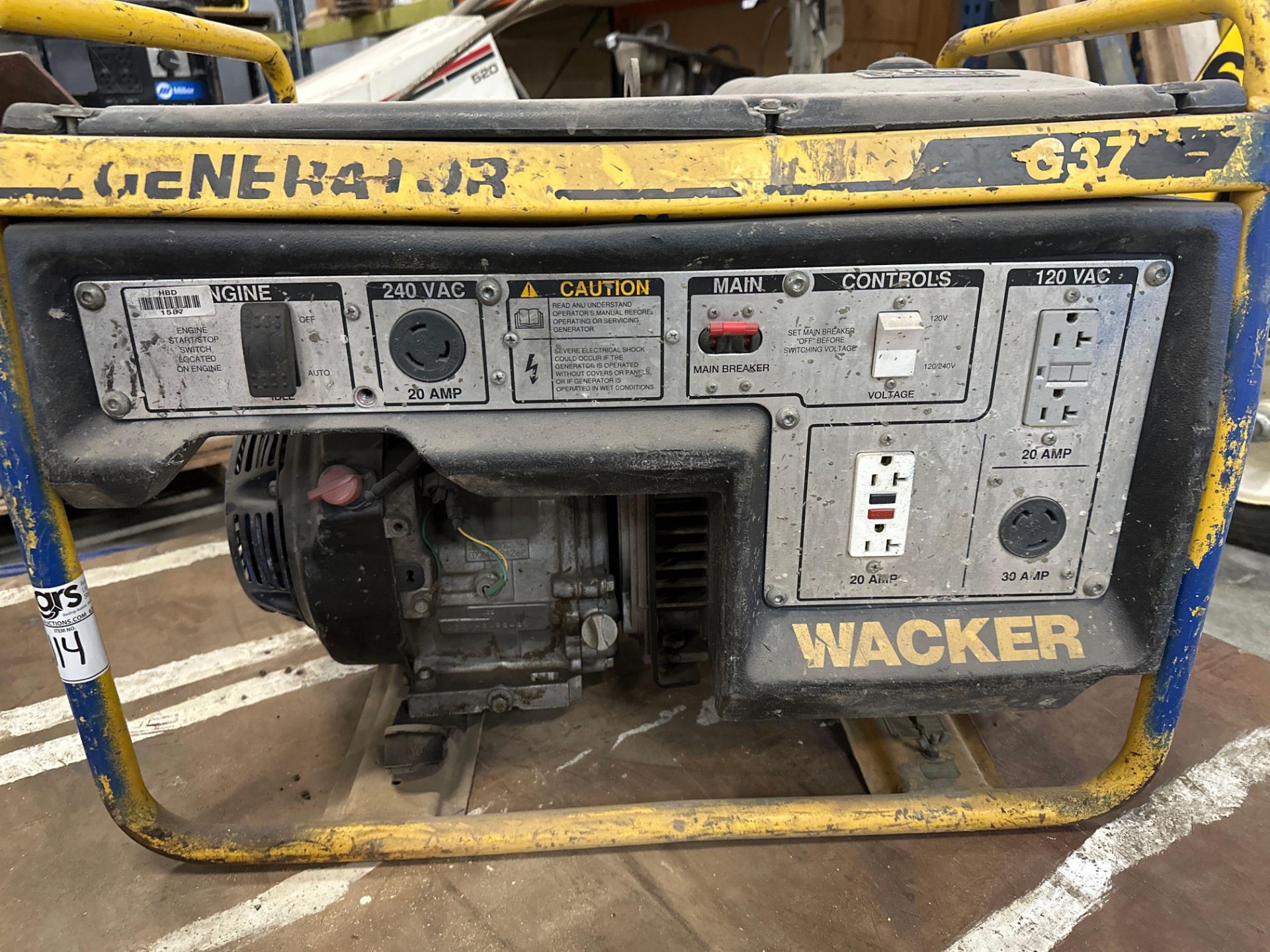 Wacker G37 Generator - Image 4 of 5