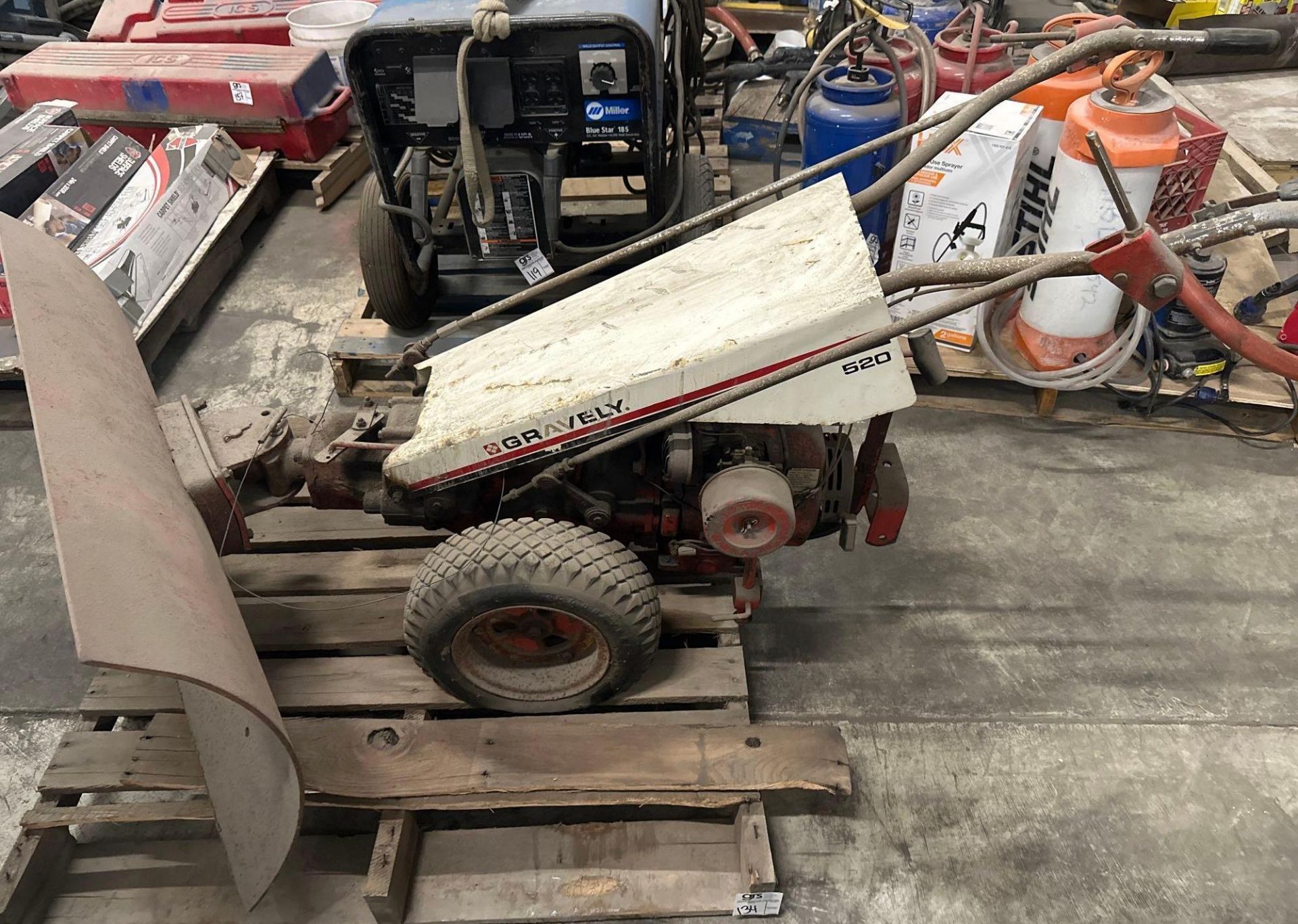 Gravely Walk Behind Tractor