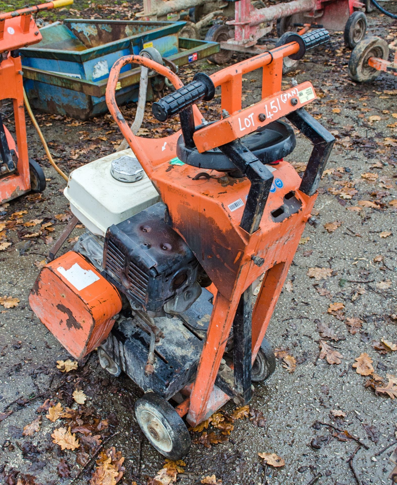 Norton Clipper CS451 petrol driven road saw 11050523 - Image 2 of 3