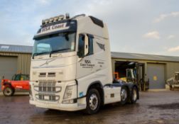Volvo FH 500  6x2 tractor unit Registration Number:T29 MSA Date of Registration: March 2017 MOT